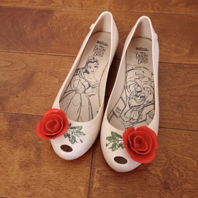 Sepatu melissa import beauty and the beast adult
