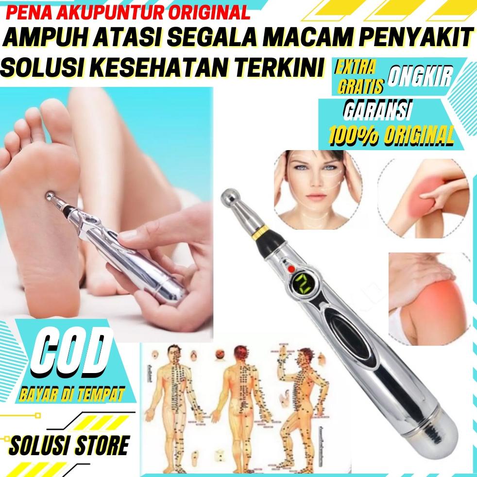 [COD] PENA AKUPUNTUR KESEHATAN ELEKTRONIK AKUPUNTUR PEN MERIDIAN ENERGY PEN REFLEKSI 100% ORIGINAL