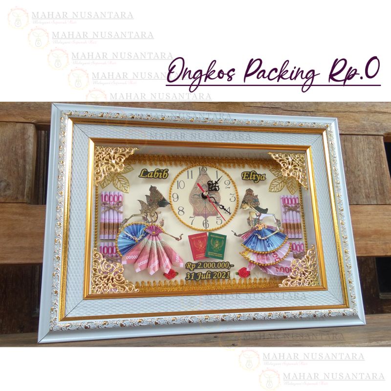 Jam Dinding - VARIASI Kelengkapan Mahar