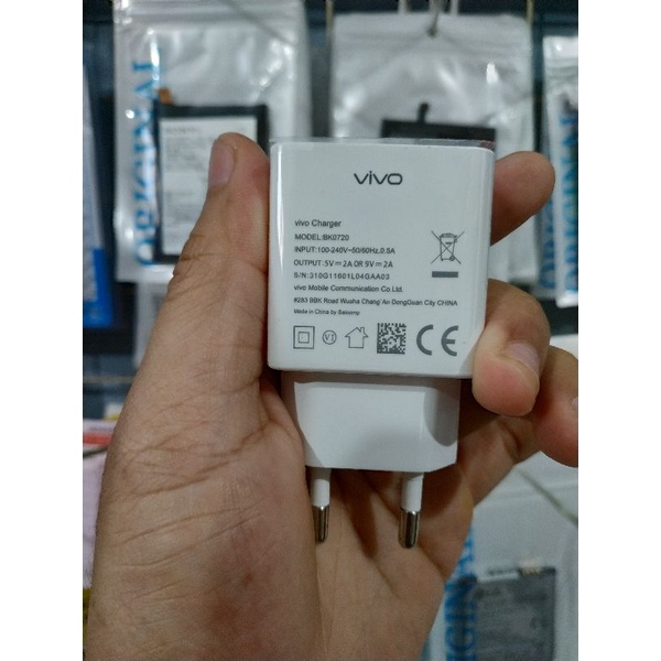 PROMO ADAPTOR / KEPALA CHARGER VIVO FAST CHARGING 2A 9V ORIGINAL