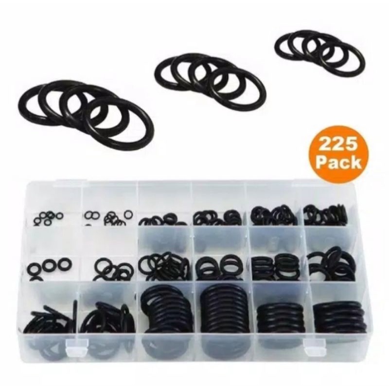 Oring o ring set box 225 pc Oring dongkrak universal