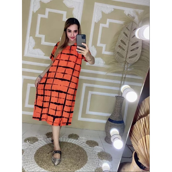 DASTER KEKINIAN/DASTER ARABIAN MOTIV KOTAK GARIS/DASTER BATIK PEKALONGAN