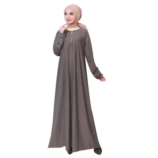 Baju Gamis Wanita Gamis Jumbo Polos gamis kaos misty terbaru