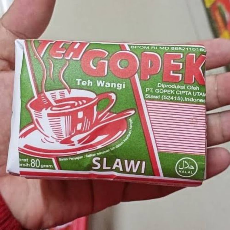 

[Ready] Ecer Teh Gopek / Teh Cap Gopek / 40 gram