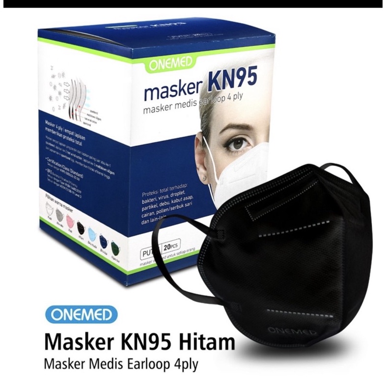 Masker KN95 Onemed isi 20 pcs Masker Medis