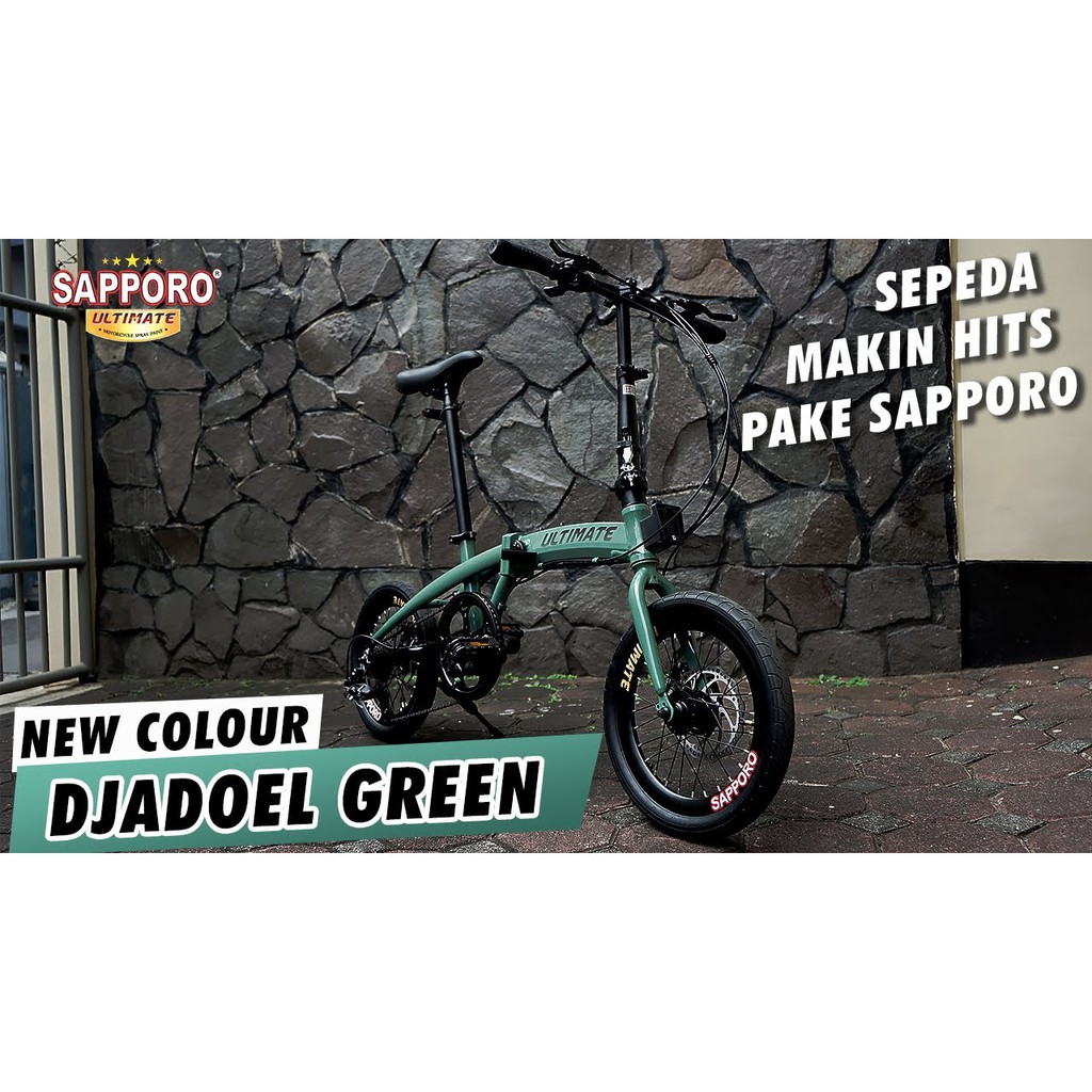 Cat Pilox Sapporo Ultimate S37 Djadoel Green Warna Hijau 400 ml