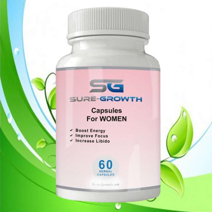 SUPLEMEN SURE-GROWTH PENAMBAH STAMINA LIBIDO WANITA