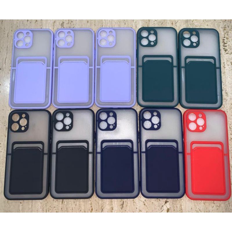 Fuze Case Macaron Slot Card SAMSUNG  A22 5G / A32 4G / A32 5G.. PROTECTOR CASE SLOT CARD