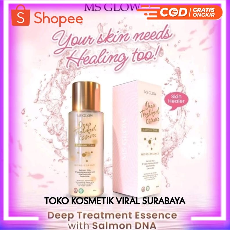 DEEP TREATMENT ESSENCE SALMON DNA MS GLOW/DTE CENTELLA ASIATICA MS GLOW