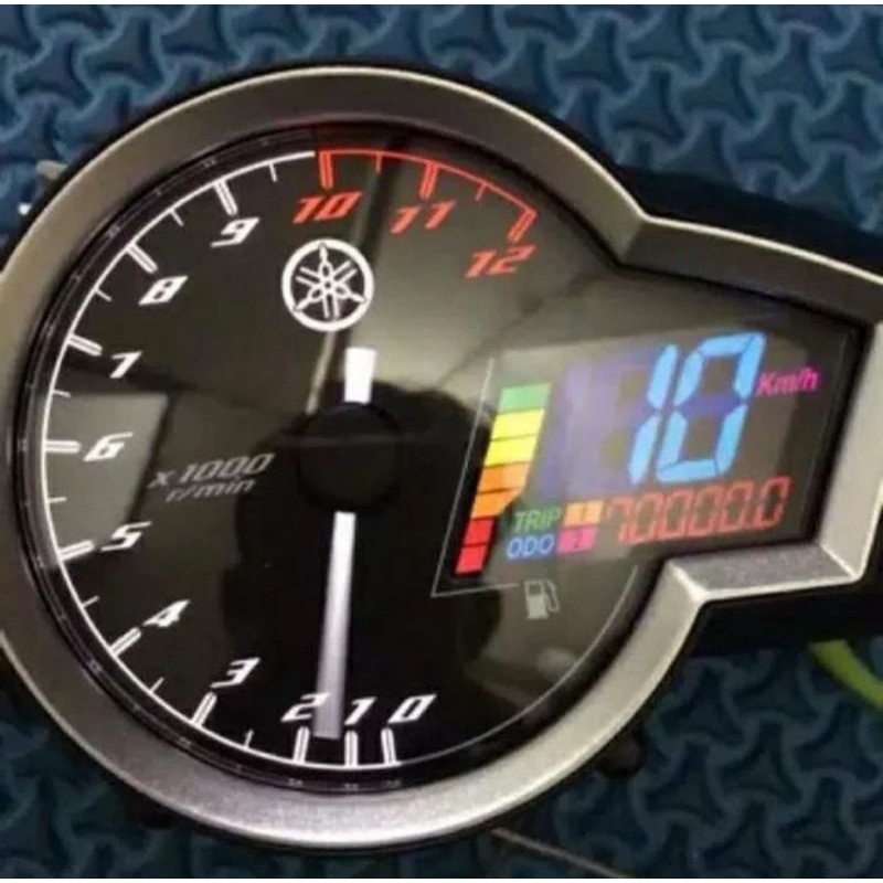 POLARIS lcd speedometer vixion stiker lcd spedometer vixion new