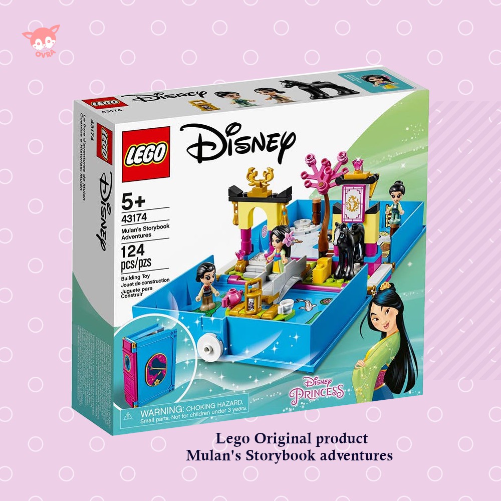 mainan anak perempuan/cewek balok susun lego original Mulan