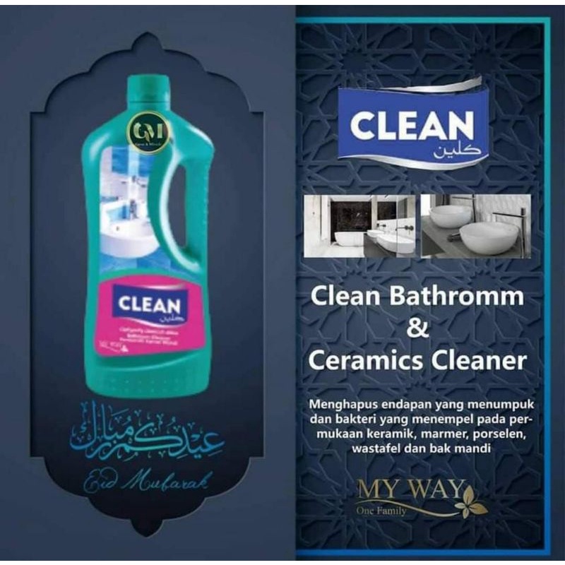 Clean Bathroom Cleaner MY WAY Pembersih Kamar Mandi