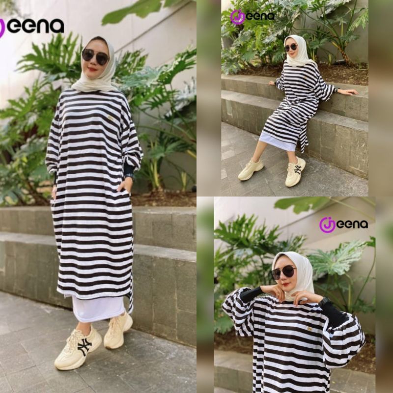 Gamis Lynia midi dress Prod by jeena ori