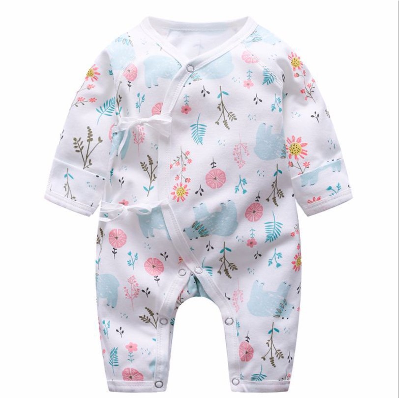 Romper Bayi Kancing Kimono - Sleepsuit Bayi Newborn M180