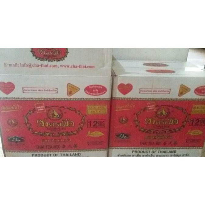 

[COD] THAI TEA CHATRAMUE 24 PCS KHUSUS GOJEK [COD]