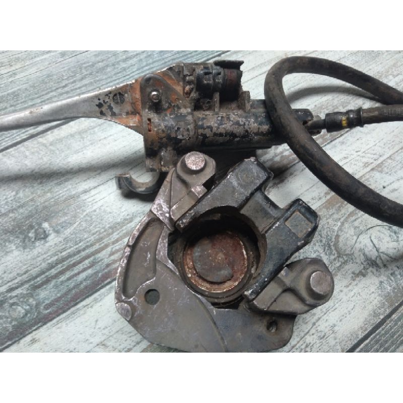 cakram set kaliper Kawasaki Binter merzy platina Kz200 original