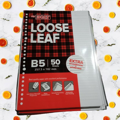 

Loose leaf B5 Big BOSS