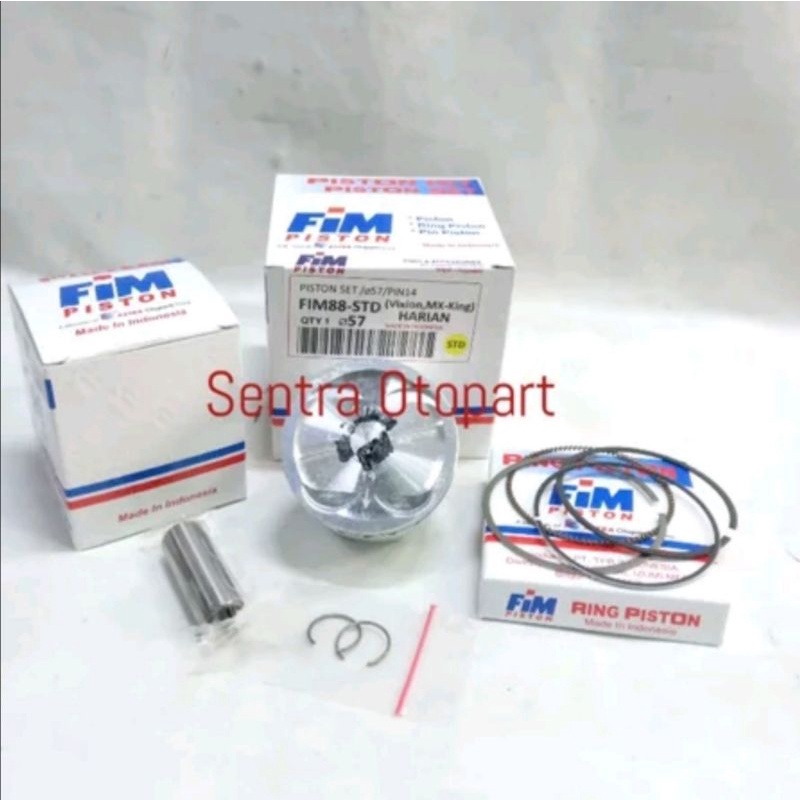 Piston seher kit vixion mx King r15 old oversize std 0 fim