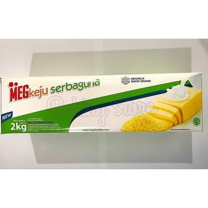 

(BISA COD) Keju Cheddar Meg Serbaguna 2kg GRATIS ONGKIR Kode 1137