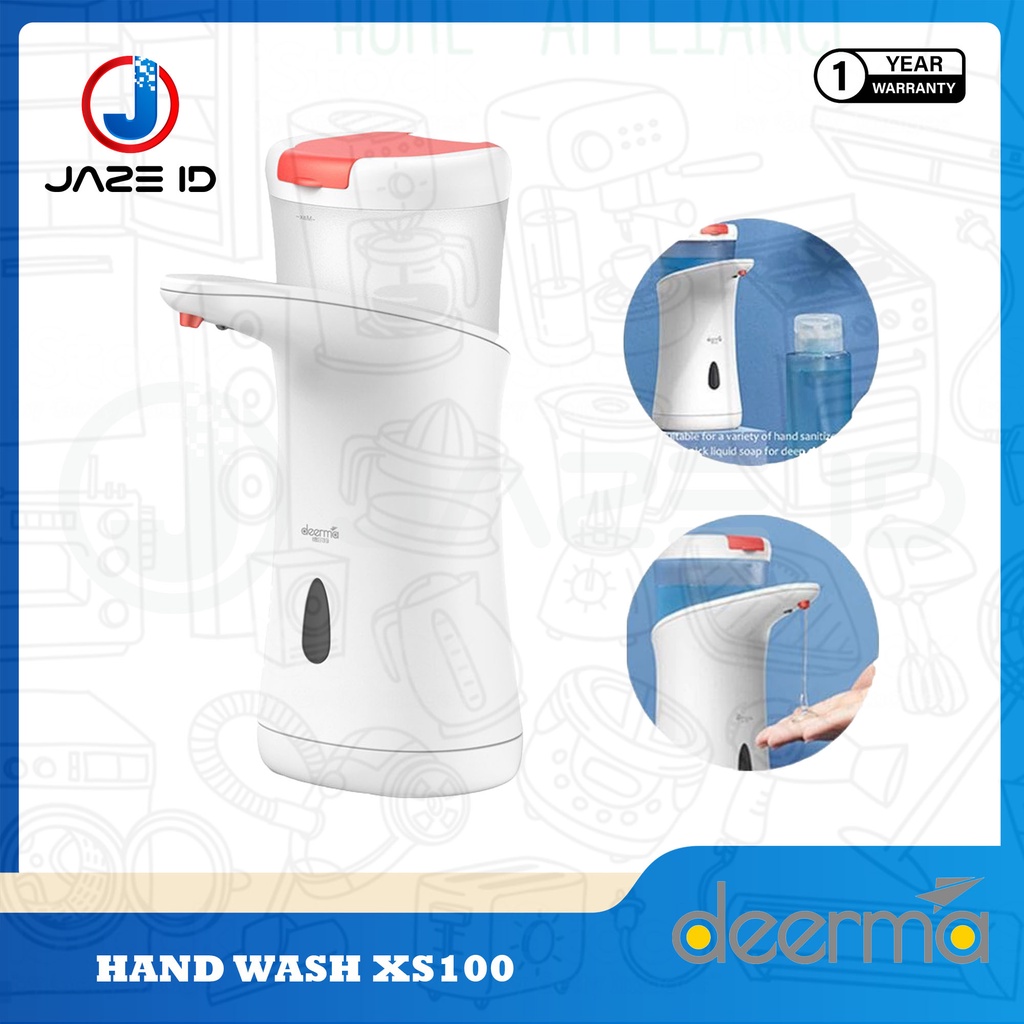 Deerma Automatic Sensor Hand Sanitizer Wash XS100 Tempat Sabun Soap