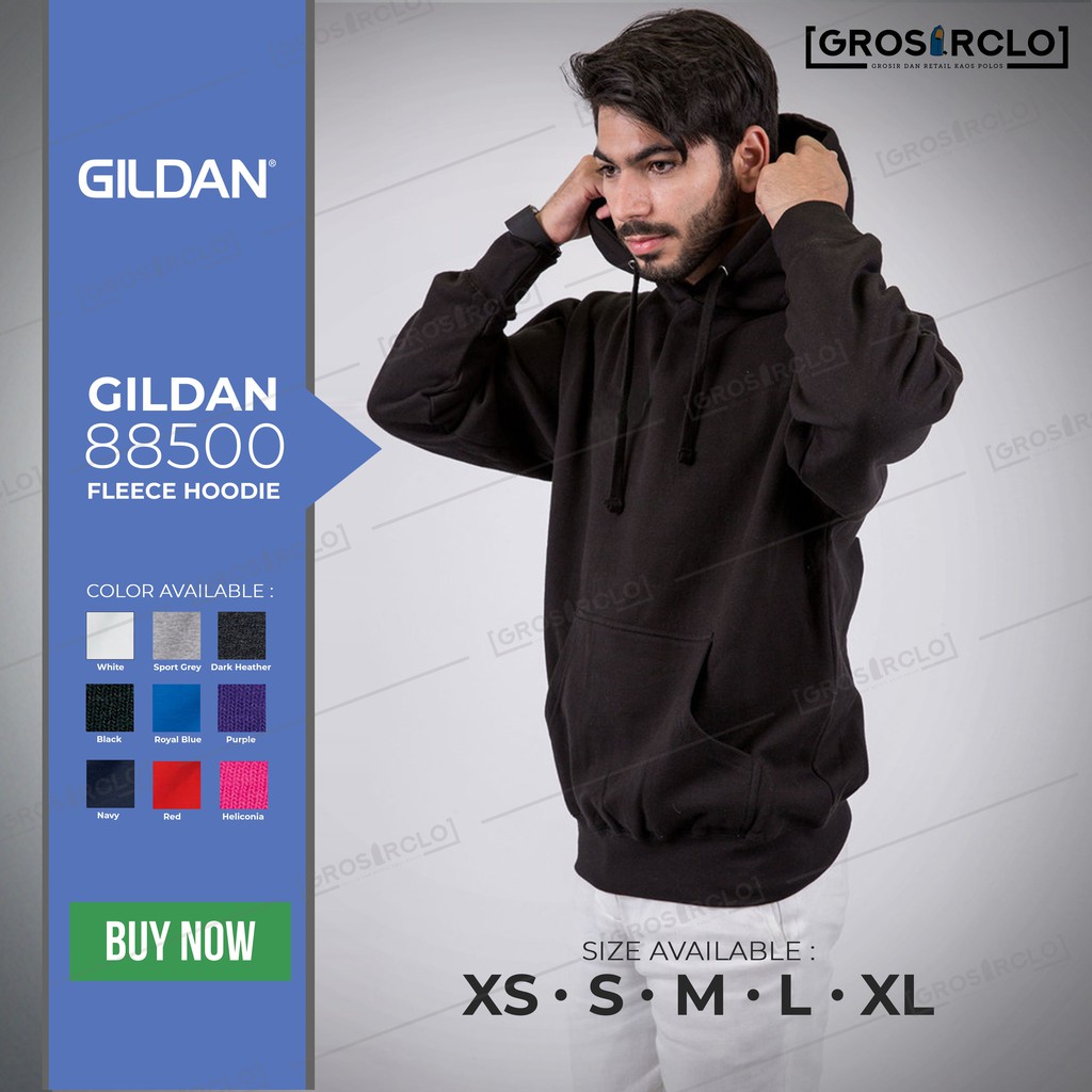 gildan 100 polyester hoodie