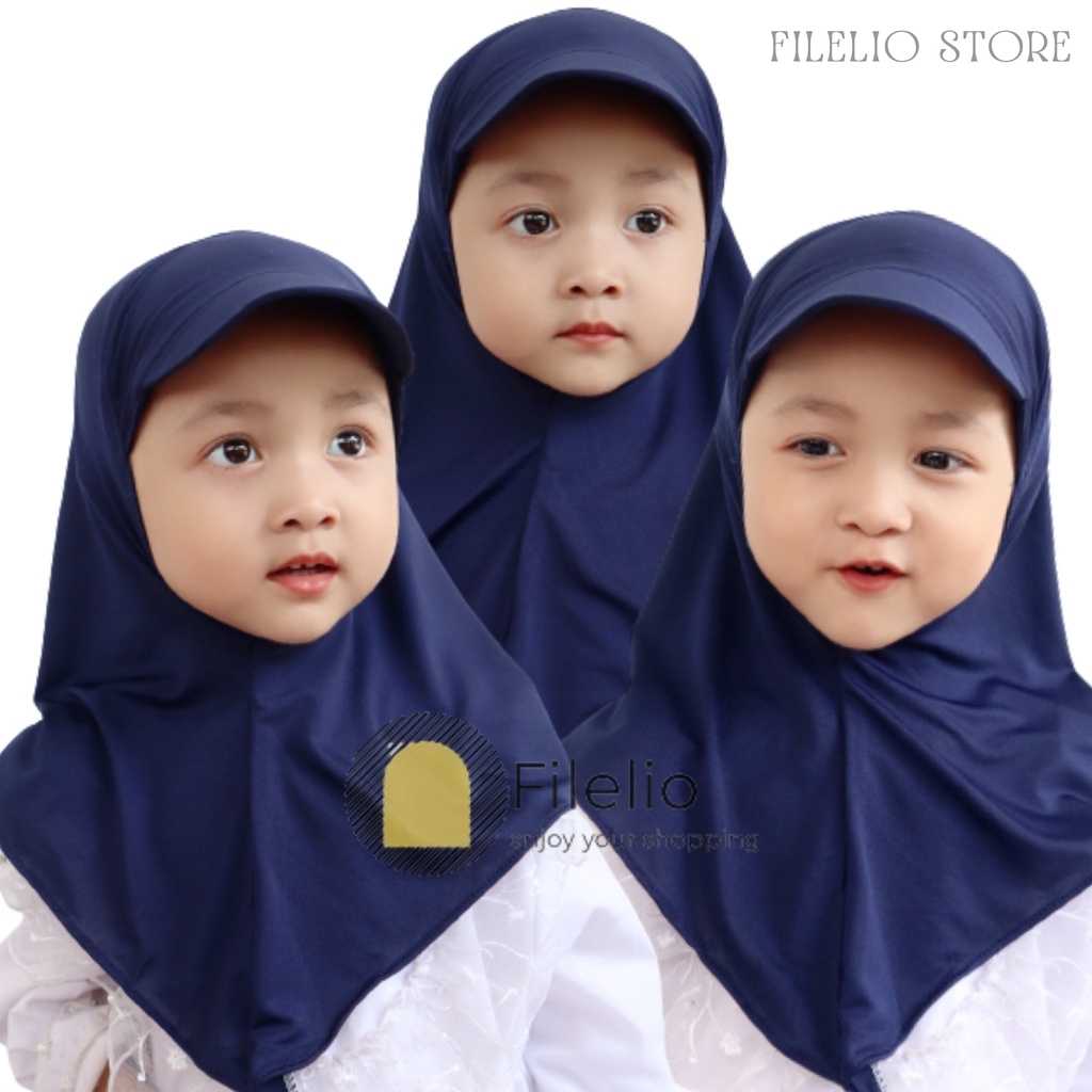 TERMURAH Hijab Anak Murah Topi Sporty Baby Jilbab Anak Lucu Umur 0-3 Tahun Krudung Anak Perempuan