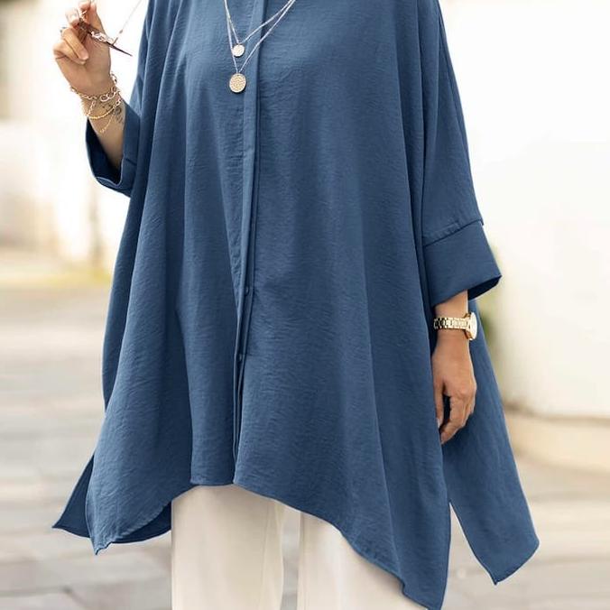 ➷ AFI - EC - ⭐️ PREMIUM AIRFLOW CRINCLE ⭐️ Zanzea Blouse ☝