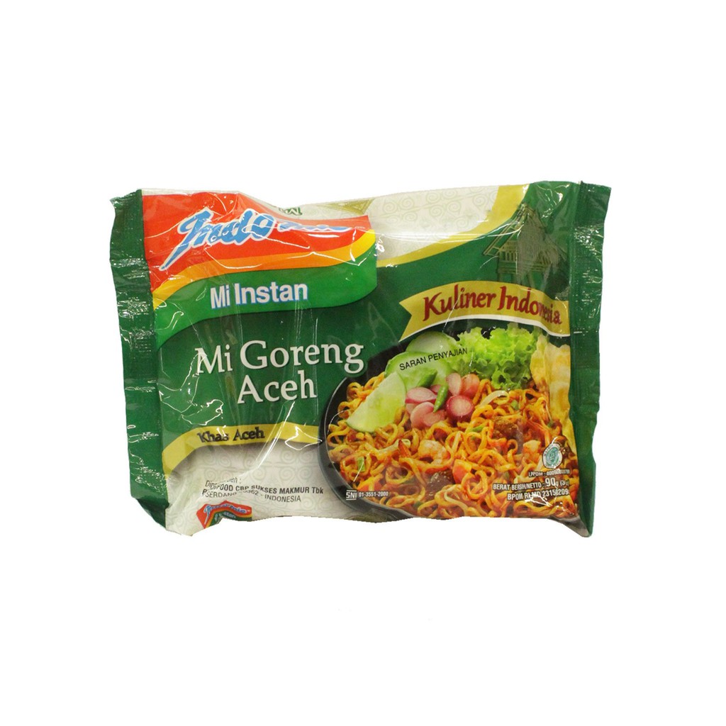 Indomie Mi Goreng Aceh 90 Gram Makanan Instan Mie-1