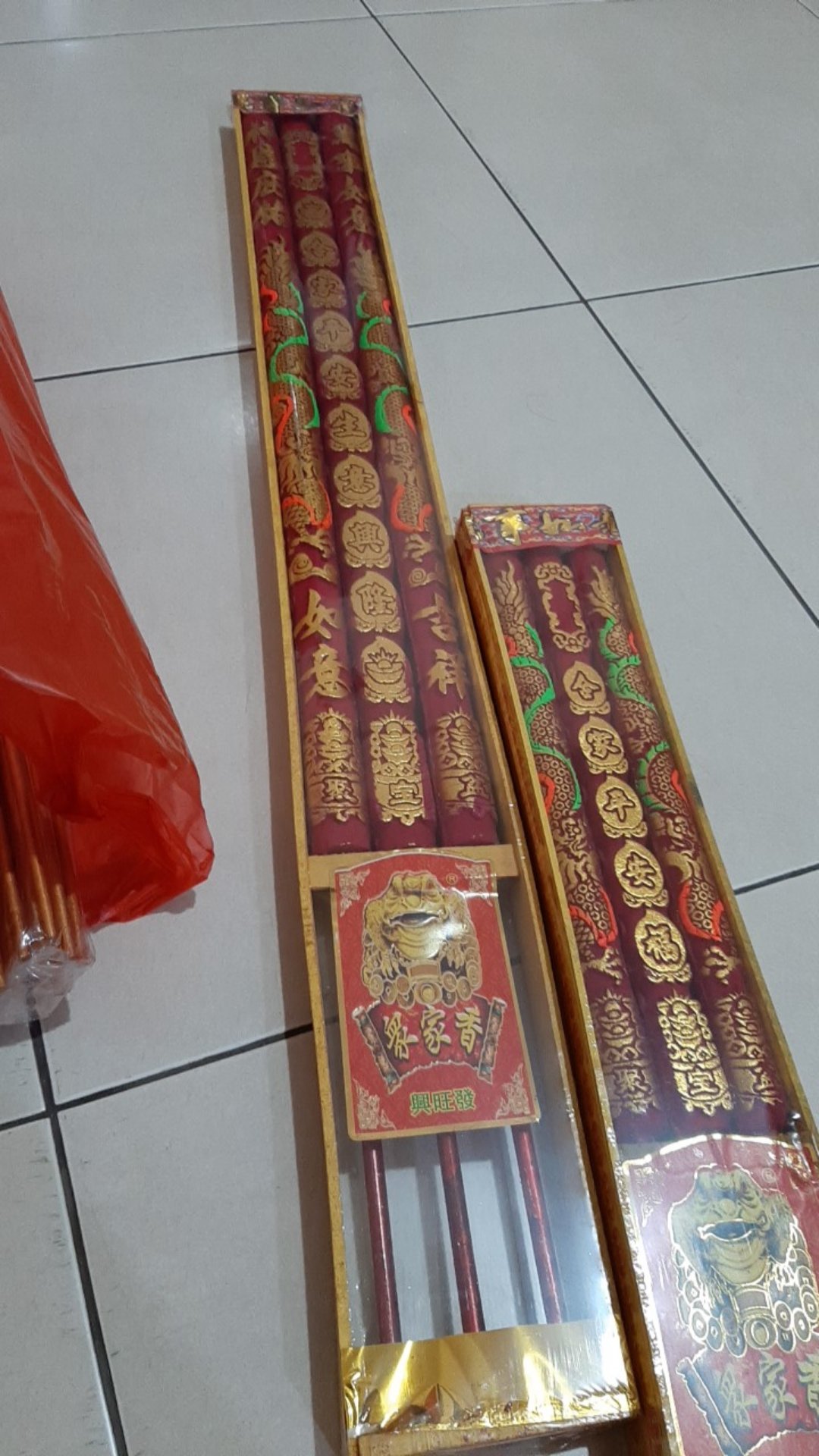 Hio Dupa Naga 3 Batang Ukuran 80 Cm
