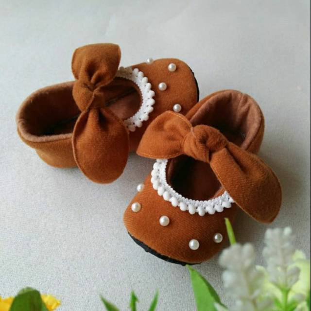 sepatu Flat bayi ( 0-14bln) bisa custom warna