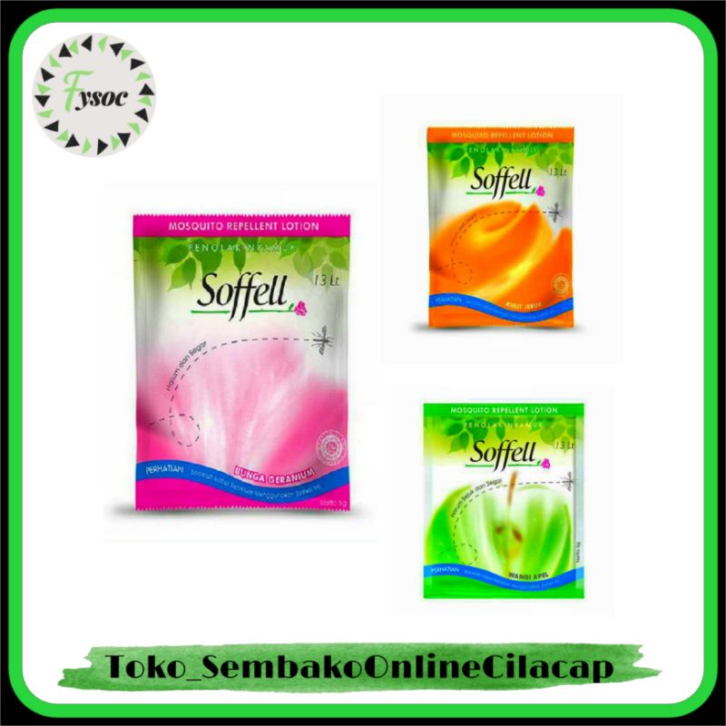 SOFFELL SACHET LOTION ANTI NYAMUK