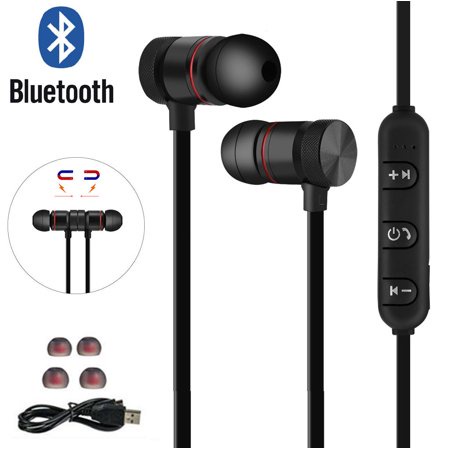 PREMIUM ACC Headphone Earphone Magnetic / Headset Bluetooth Mini Headset Bluetooth Sport / Handsfree Bluetooth Magnet Super Bass