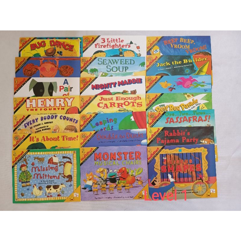 62 books Math start level1/2/3/buku impor/buku anak/happychild