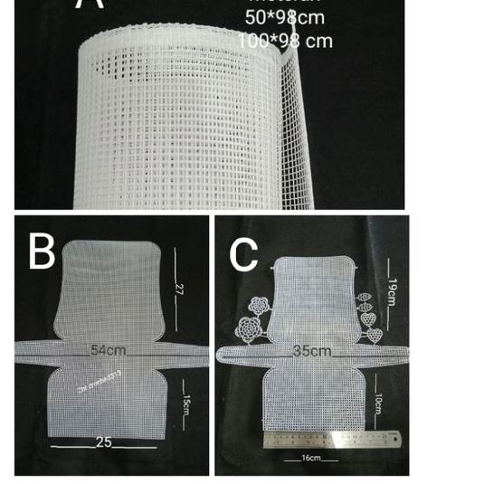 Flash Sale✔️ Canvas/Jaring rajut/net rajut #DISKON