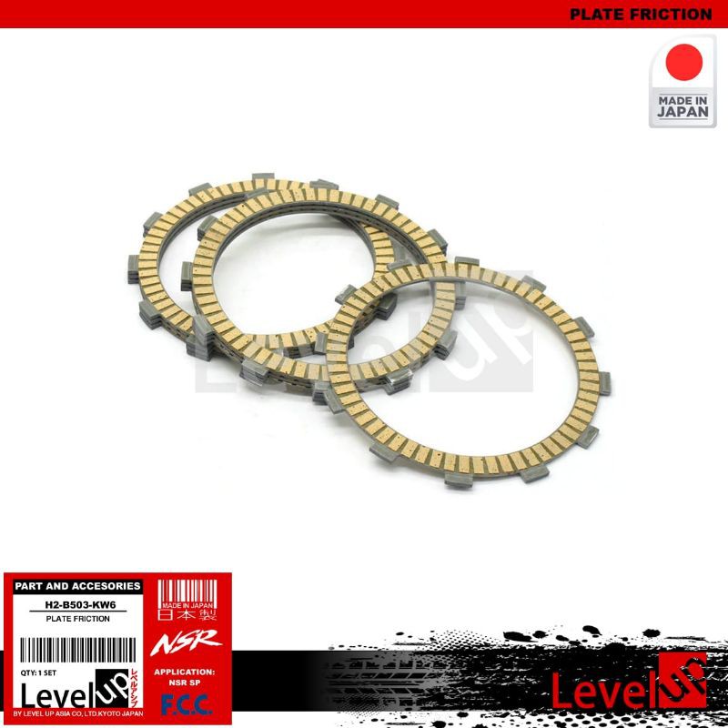 Level Up Plate Friction NSR150 - Disc Clutch NSR - Kampas kopling NSR