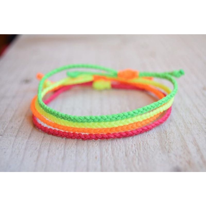 Neon Series bracelet, Gelang tali, Gelang wanita