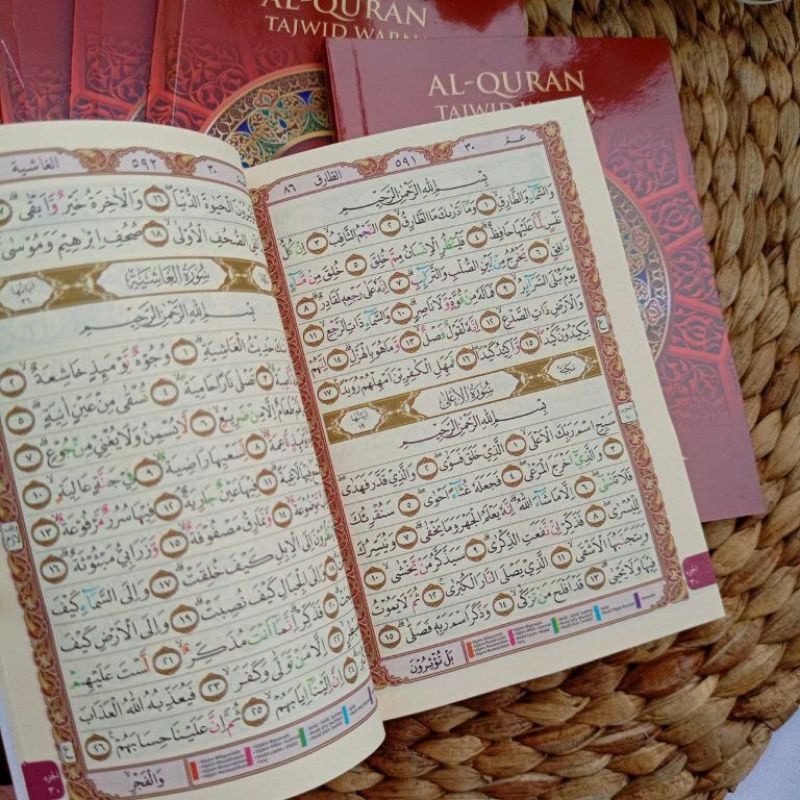 Al-Quran Tajwid Warna Al-Muyassar Per 5 Juz A6