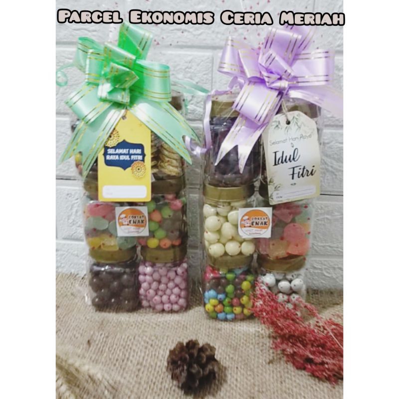 

Parcel Coklat Toples Mini isi 6 Parcel Ceria Meriah