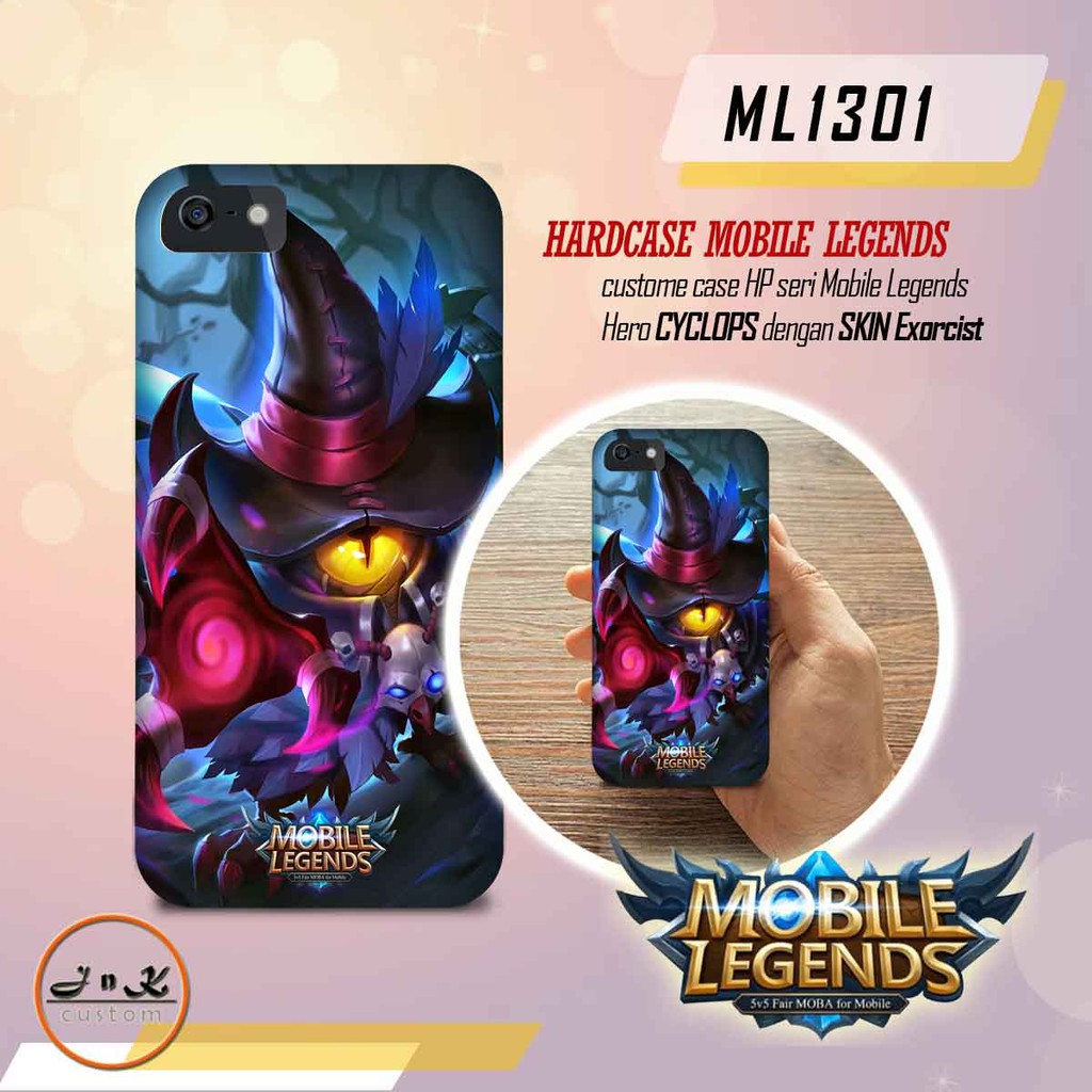 CUSTOM CASE MOBILE LEGENDS - HERO CYCLOPS. SKIN EXORCIST