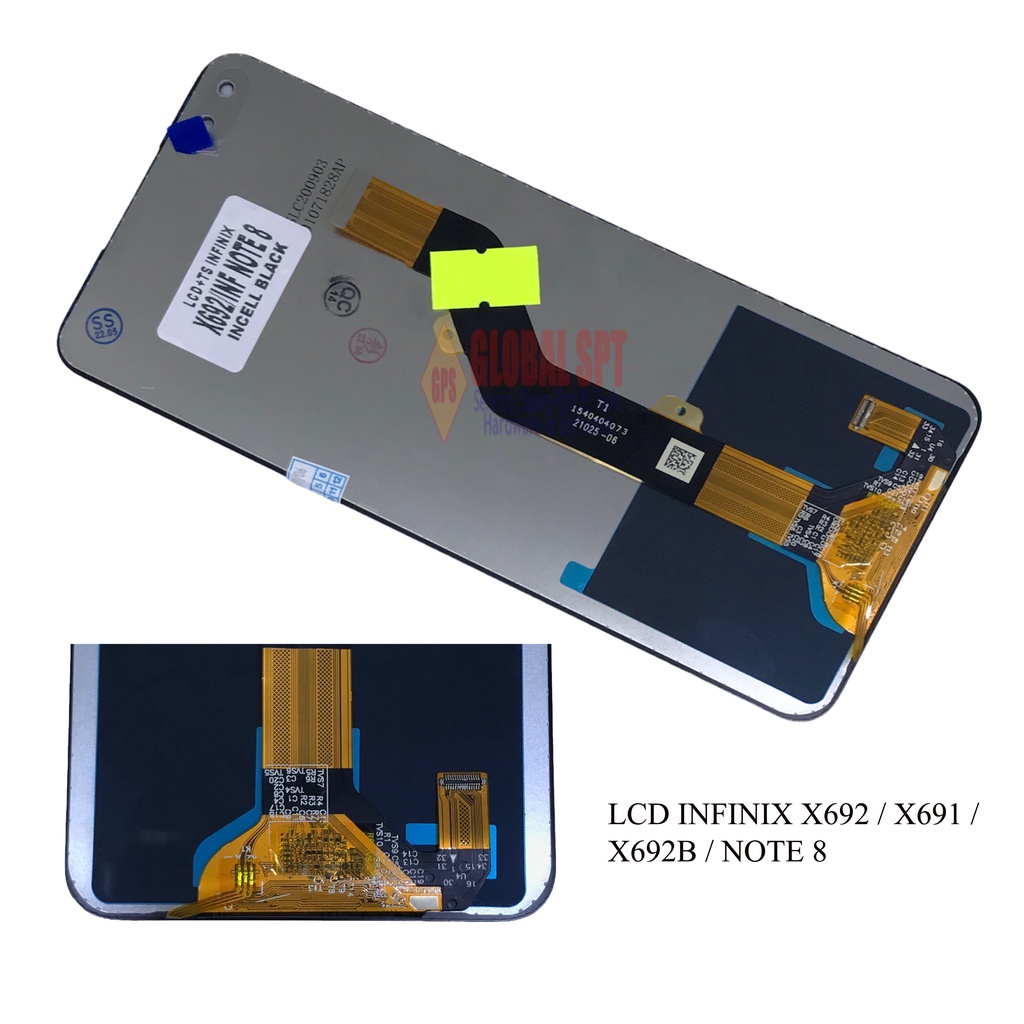 LCD TOUCHSCREEN INFINIX X692 / X691 / X692B / NOTE 8 / NOTE8