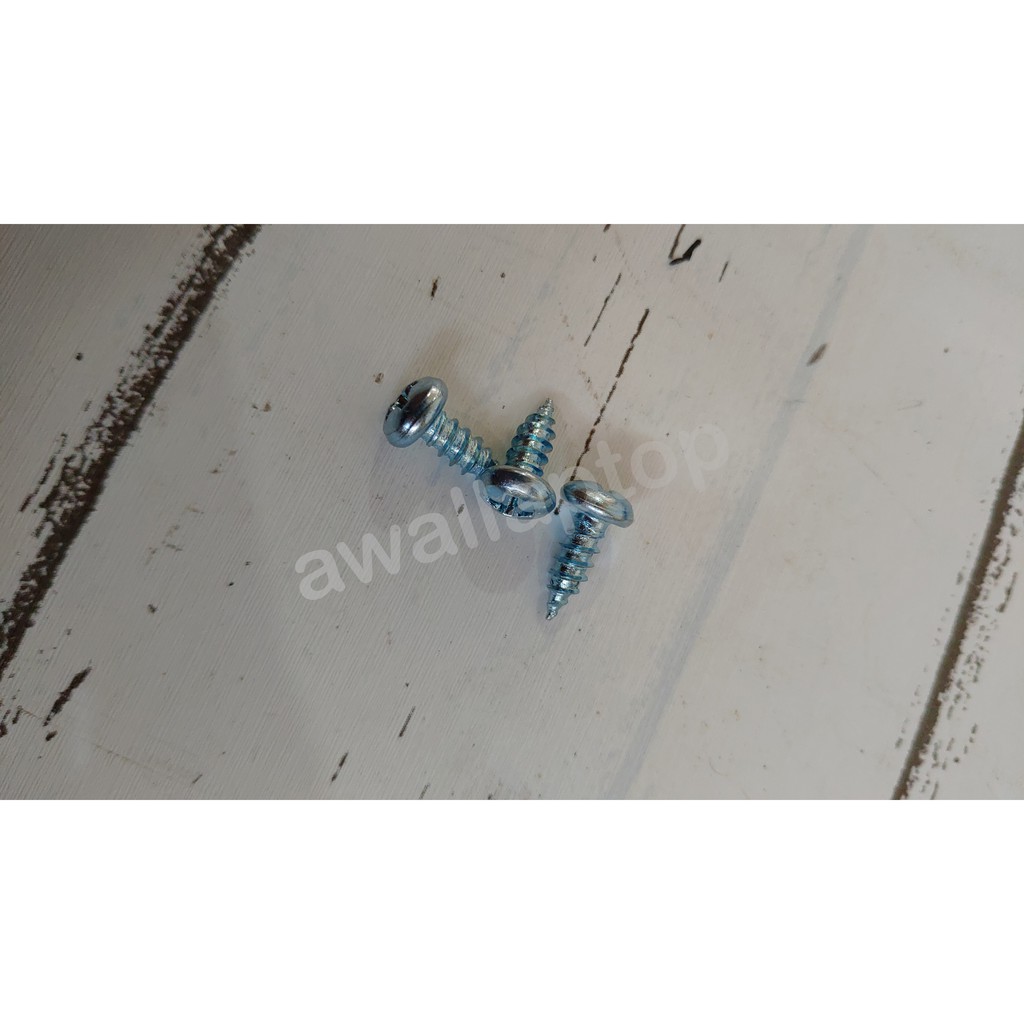 Baut lancip 3mm Panjang 1cm baut murah baut box dll