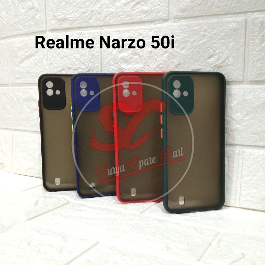 Case Realme Narzo 50i - Slim Case Fuze Dove Realme Narzo 50i