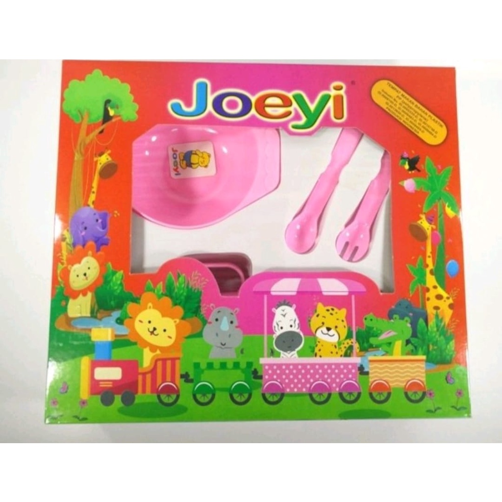 Feeding Set Joeyi KECIL | Tempat MAKAN Joeyi KECIL |Kado Bayi