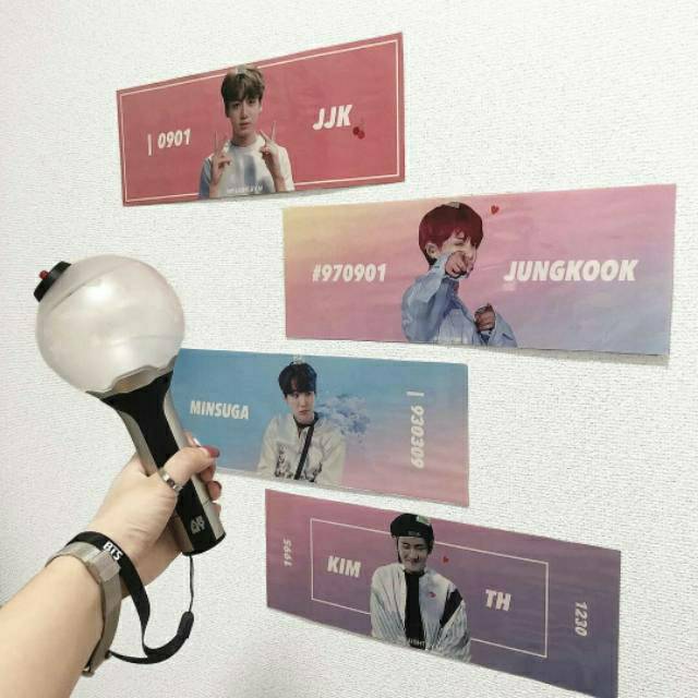 HANDBANNER KPOP BTS CUSTOM TERMURAH!