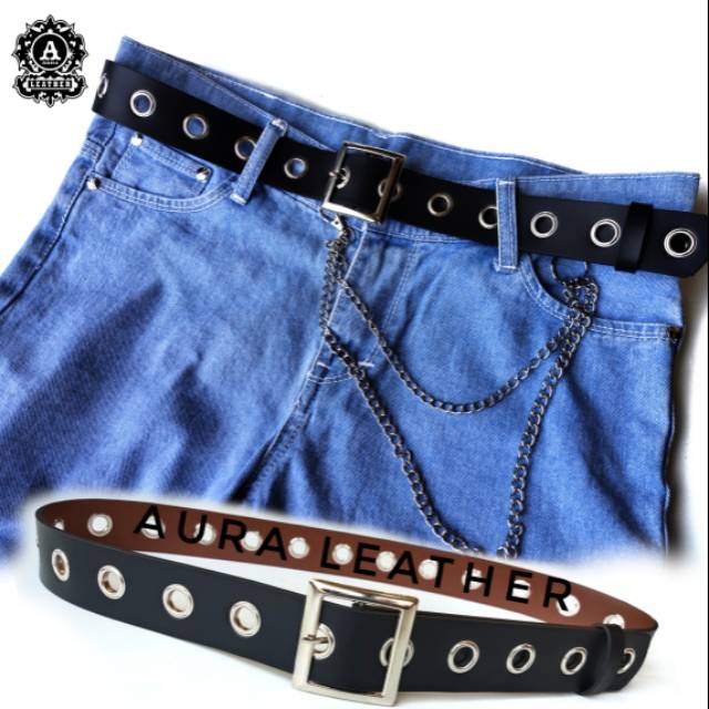 RING BELT KOREA IAKT PINGGANG WANITA SQUARE BELT MT-11