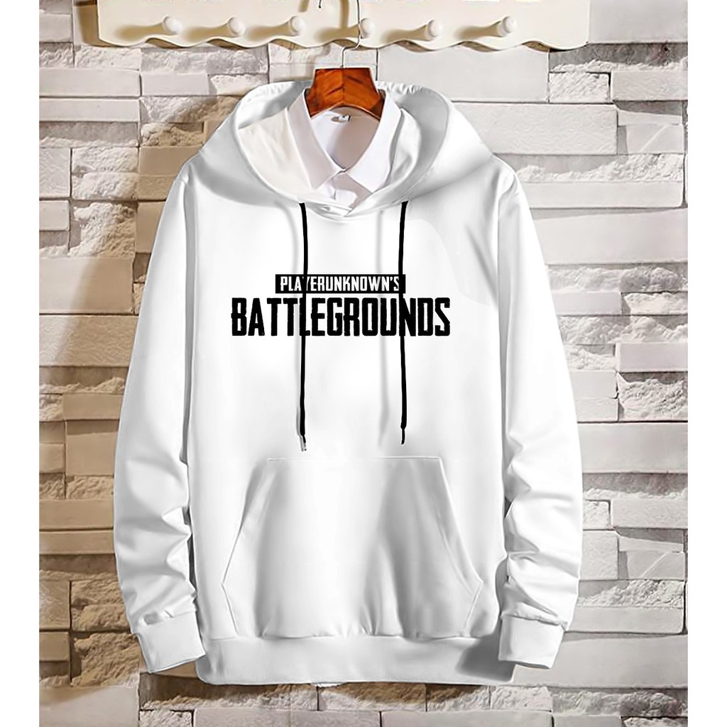 Hoodie Pria / Hodie Pria  / Jaket Pria / Sweater Hoodie Battleground Bahan Fleece UK L-XL