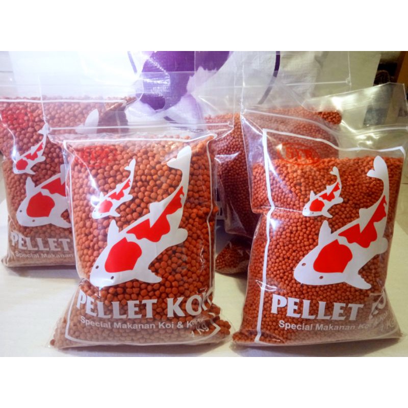 PELET AB/PELLET AB 1000gr/1Kg Makanan ikan koi,koki,lele dan ikan ternak lainnya/MURAH