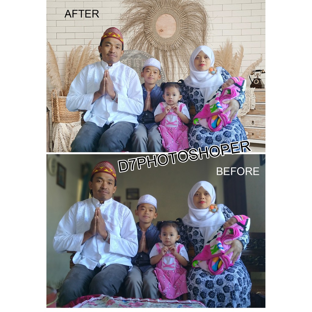 JASA EDIT FOTO KELUARGA