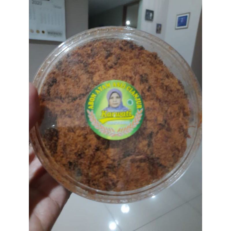 

Abon gepuk ayam karwati 135 gram