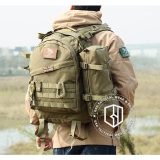 MAINAN & HOBI AKSESORIS AIRSOFT GUN TAS 3D TACTICAL BACKPACK WITH WATER BAG